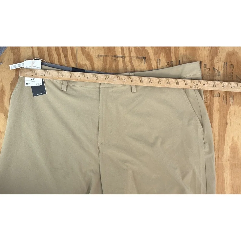 New Adidas Ultimate 365 Stretch Golf Shorts 40‎ Solid Tan Brown  8.5